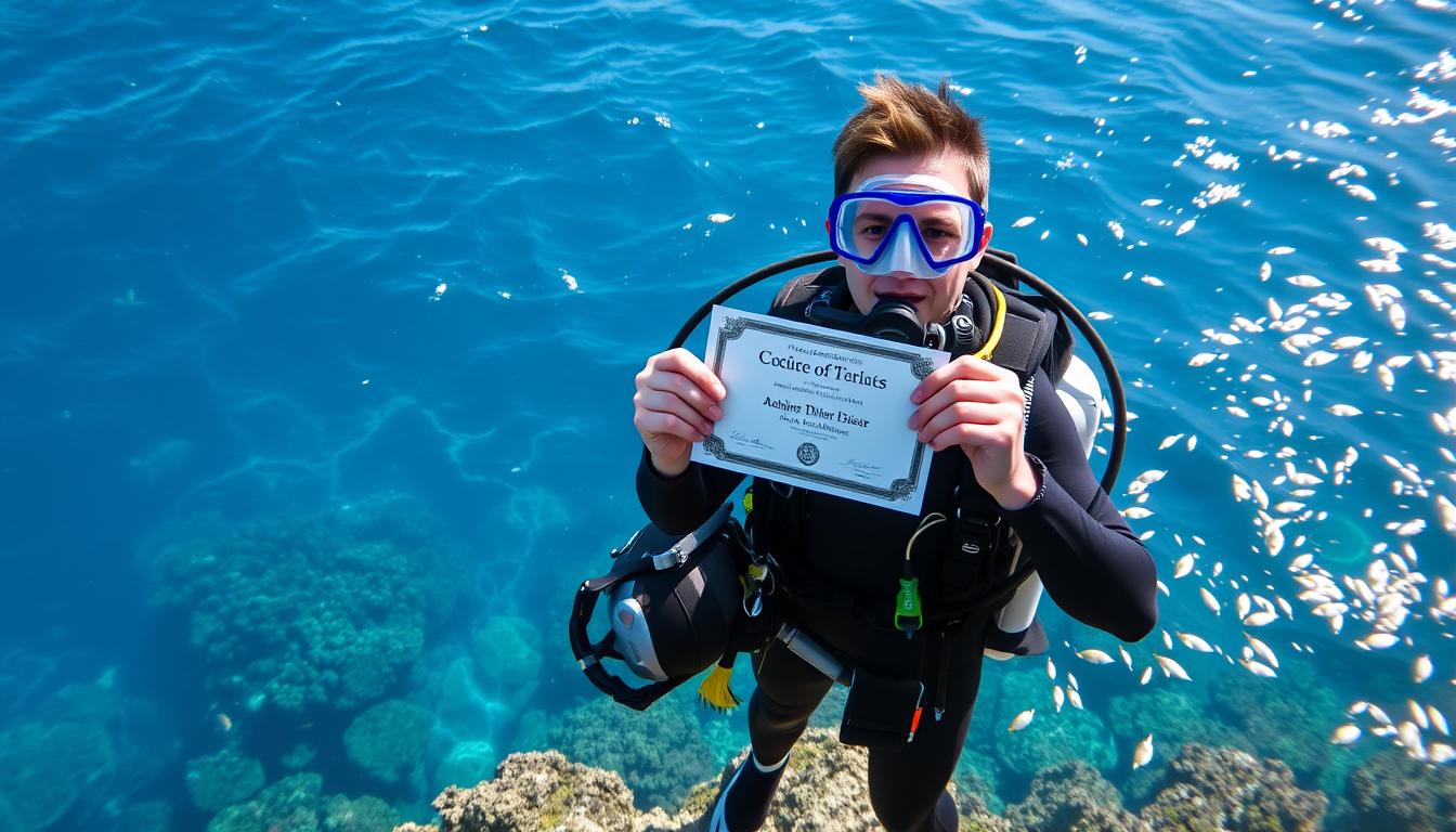 How to get scuba diving certified