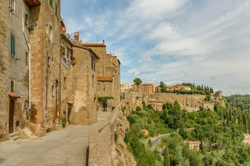A pair of binoculars resting on a blanket under the stars in rural Tuscany
